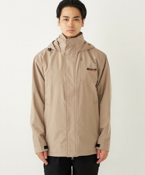 SHIPS / シップス ブルゾン | 【SHIPS Colors別注】FIRST DOWN: 〈洗濯機可能〉ジップ フード ブルゾン | 詳細27