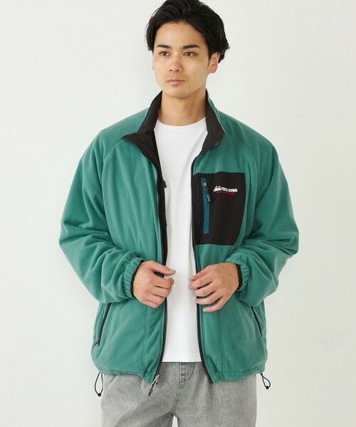 SHIPS / シップス ブルゾン | 【SHIPS Colors別注】FIRST DOWN:リバーシブル スタンドカラー ブルゾン | 詳細18