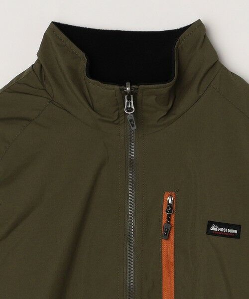 SHIPS / シップス ブルゾン | 【SHIPS Colors別注】FIRST DOWN:リバーシブル スタンドカラー ブルゾン | 詳細27