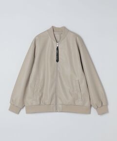 SHIPS / シップス ブルゾン | SHIPS Colors:合成皮革 ボマー ジャケット◇