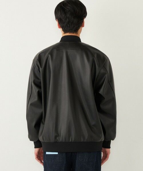 SHIPS / シップス ブルゾン | SHIPS Colors:合成皮革 ボマー ジャケット◇ | 詳細13