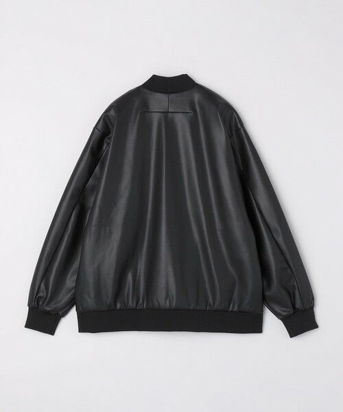 SHIPS / シップス ブルゾン | SHIPS Colors:合成皮革 ボマー ジャケット◇ | 詳細3