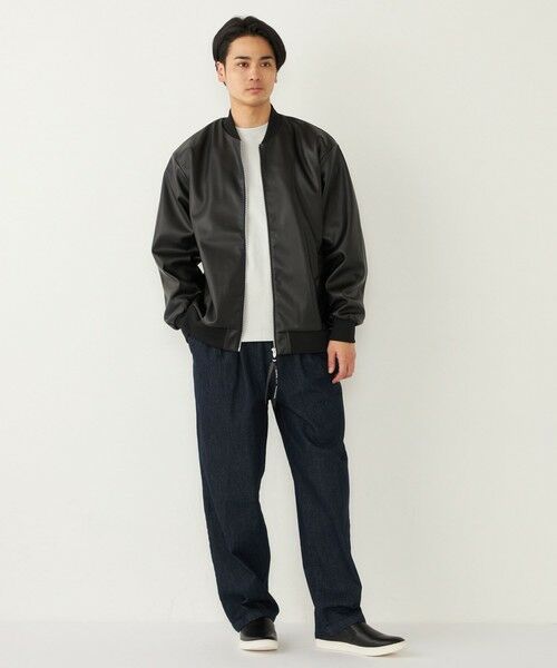 SHIPS / シップス ブルゾン | SHIPS Colors:合成皮革 ボマー ジャケット◇ | 詳細24