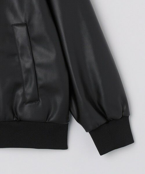 SHIPS / シップス ブルゾン | SHIPS Colors:合成皮革 ボマー ジャケット◇ | 詳細7