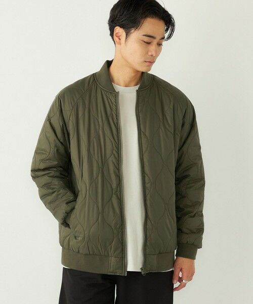 SHIPS / シップス ブルゾン | SHIPS Colors:〈洗濯機可能〉キルティング ボマー ブルゾン | 詳細23