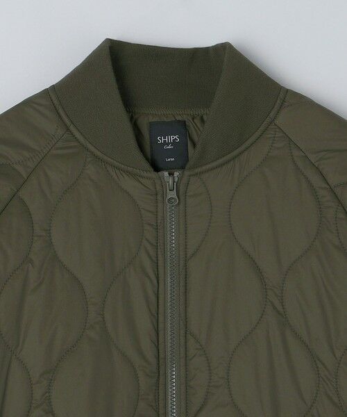 SHIPS / シップス ブルゾン | SHIPS Colors:〈洗濯機可能〉キルティング ボマー ブルゾン | 詳細12