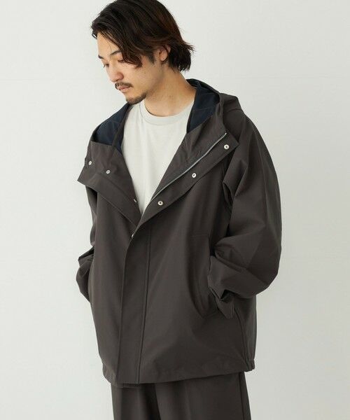 SHIPS / シップス ブルゾン | SHIPS Colors:〈撥水・防風・洗濯機可能〉3レイヤー ライト ジップ フード ブルゾン | 詳細6