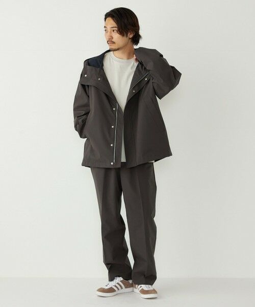 SHIPS / シップス ブルゾン | SHIPS Colors:〈撥水・防風・洗濯機可能〉3レイヤー ライト ジップ フード ブルゾン | 詳細7