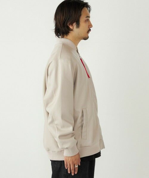 SHIPS / シップス ブルゾン | SHIPS Colors:合成皮革 ボア ボマー ジャケット | 詳細13