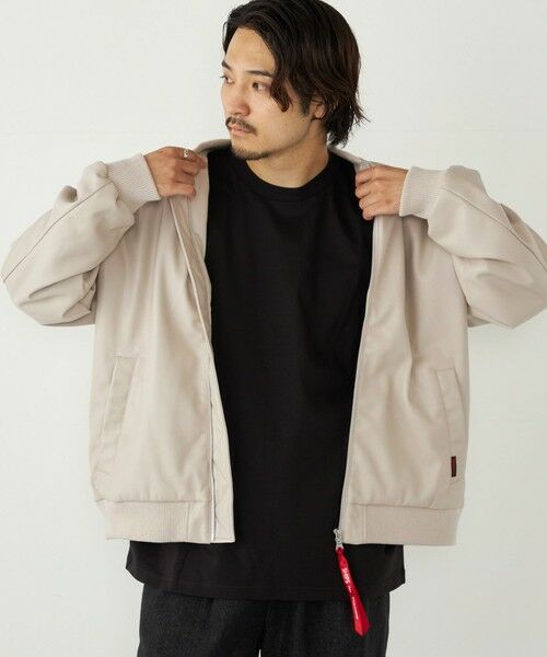 SHIPS / シップス ブルゾン | SHIPS Colors:合成皮革 ボア ボマー ジャケット | 詳細16