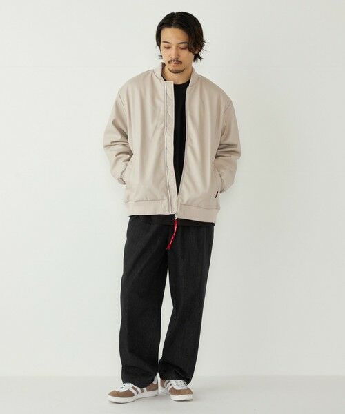 SHIPS / シップス ブルゾン | SHIPS Colors:合成皮革 ボア ボマー ジャケット | 詳細19