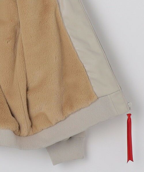 SHIPS / シップス ブルゾン | SHIPS Colors:合成皮革 ボア ボマー ジャケット | 詳細8