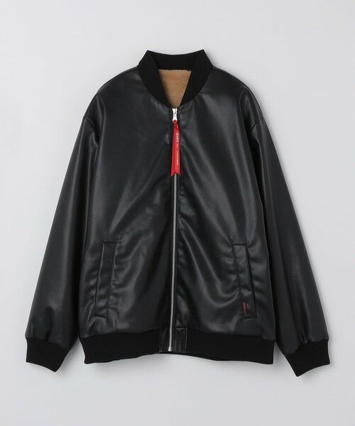 SHIPS / シップス ブルゾン | SHIPS Colors:合成皮革 ボア ボマー ジャケット | 詳細20