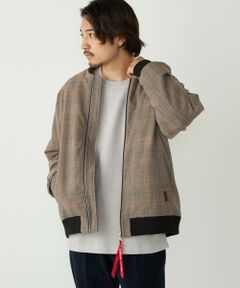 SHIPS / シップス ブルゾン | SHIPS Colors:チェック ボア ボマー ジャケット