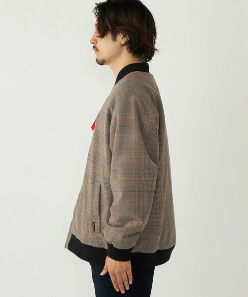 SHIPS / シップス ブルゾン | SHIPS Colors:チェック ボア ボマー ジャケット | 詳細10