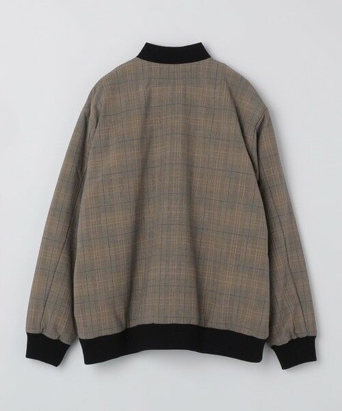 SHIPS / シップス ブルゾン | SHIPS Colors:チェック ボア ボマー ジャケット | 詳細2