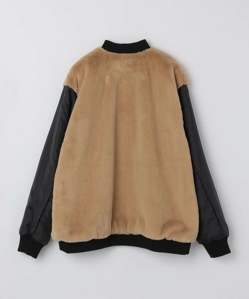 SHIPS / シップス ブルゾン | SHIPS Colors:チェック ボア ボマー ジャケット | 詳細4