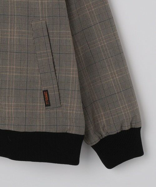 SHIPS / シップス ブルゾン | SHIPS Colors:チェック ボア ボマー ジャケット | 詳細6