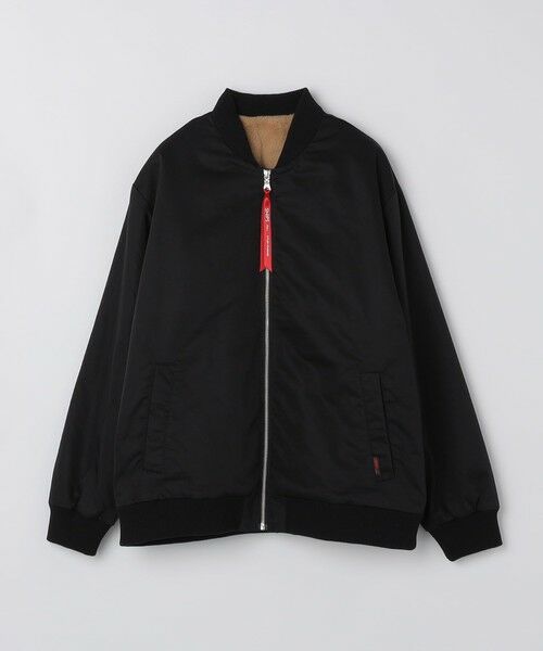 SHIPS / シップス ブルゾン | SHIPS Colors:〈撥水〉ボア ボマー ジャケット | 詳細1