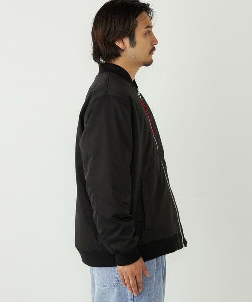 SHIPS / シップス ブルゾン | SHIPS Colors:〈撥水〉ボア ボマー ジャケット | 詳細13