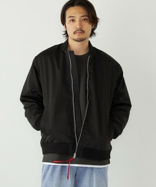 SHIPS / シップス ブルゾン | SHIPS Colors:〈撥水〉ボア ボマー ジャケット | 詳細14