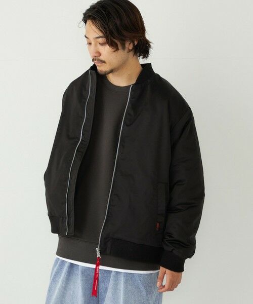 SHIPS / シップス ブルゾン | SHIPS Colors:〈撥水〉ボア ボマー ジャケット | 詳細16