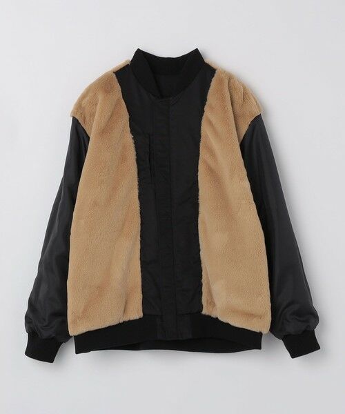 SHIPS / シップス ブルゾン | SHIPS Colors:〈撥水〉ボア ボマー ジャケット | 詳細3