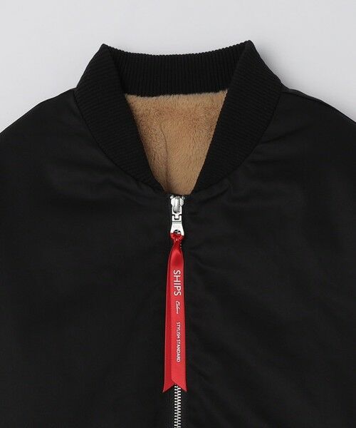 SHIPS / シップス ブルゾン | SHIPS Colors:〈撥水〉ボア ボマー ジャケット | 詳細5