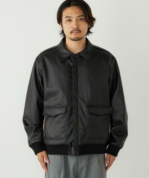 SHIPS / シップス ブルゾン | SHIPS Colors:ボア A-2 フライト ジャケット◇ | 詳細13