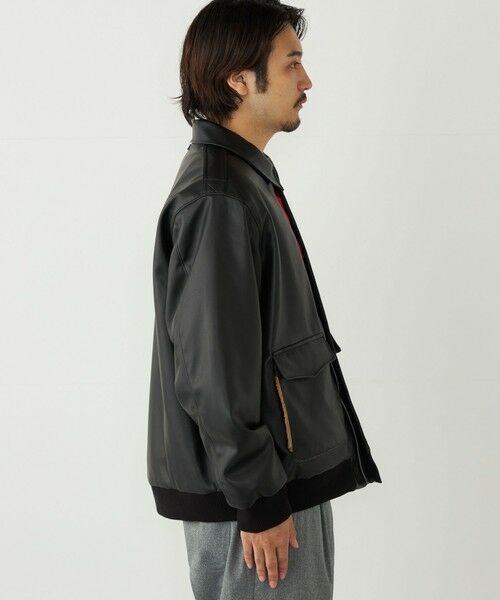 SHIPS / シップス ブルゾン | SHIPS Colors:ボア A-2 フライト ジャケット◇ | 詳細16