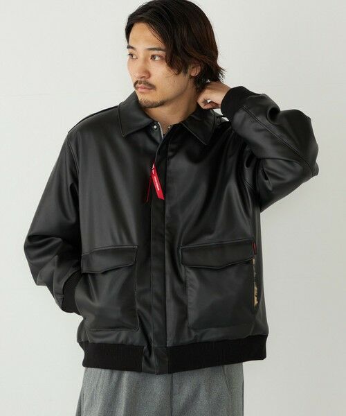 SHIPS / シップス ブルゾン | SHIPS Colors:ボア A-2 フライト ジャケット◇ | 詳細18