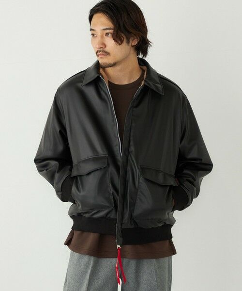 SHIPS / シップス ブルゾン | SHIPS Colors:ボア A-2 フライト ジャケット◇ | 詳細20