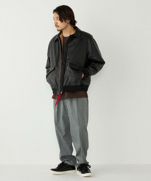 SHIPS / シップス ブルゾン | SHIPS Colors:ボア A-2 フライト ジャケット◇ | 詳細23