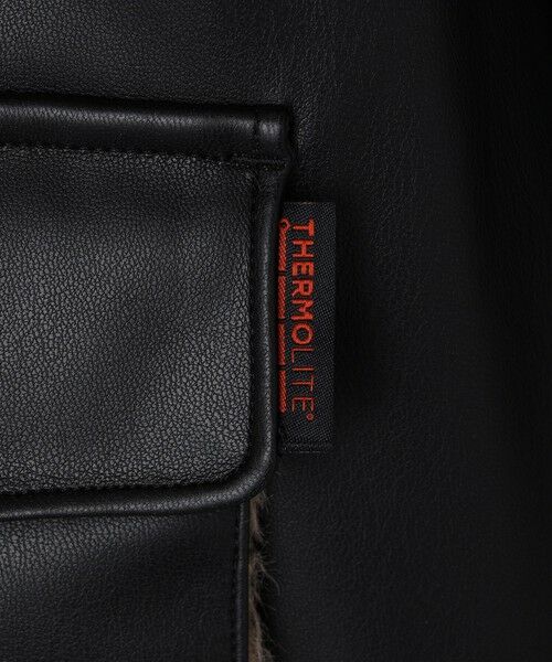 SHIPS / シップス ブルゾン | SHIPS Colors:ボア A-2 フライト ジャケット◇ | 詳細7