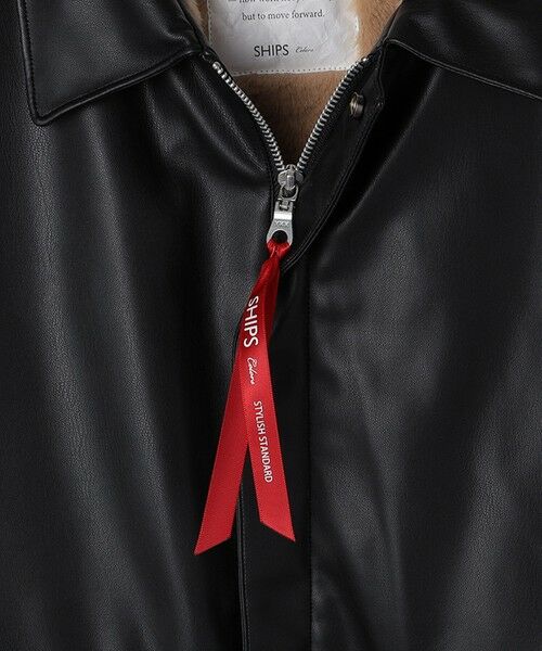 SHIPS / シップス ブルゾン | SHIPS Colors:ボア A-2 フライト ジャケット◇ | 詳細8