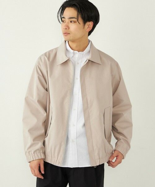 SHIPS / シップス ブルゾン | SHIPS Colors:〈洗濯機可能〉ライト ジップ ジャケット | 詳細25