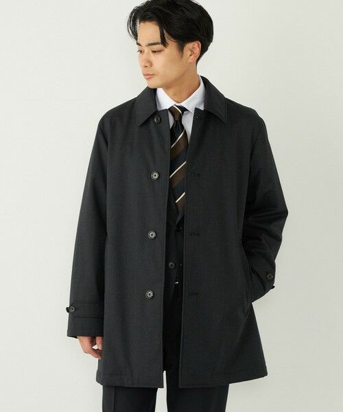 SHIPS / シップス その他アウター | SHIPS Colors:〈撥水・防風〉sorona(R) 中綿 ステンカラーコート | 詳細9