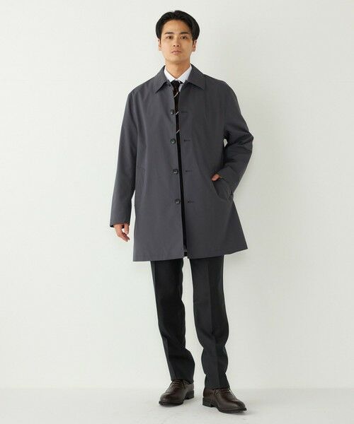 SHIPS / シップス ステンカラーコート | 《一部追加・新色予約》【一部WEB限定】SHIPS Colors:〈撥水・防風〉ステンカラー コート | 詳細4