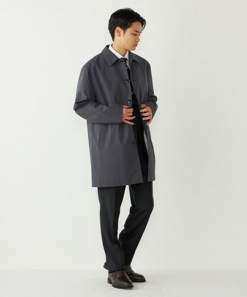 SHIPS / シップス ステンカラーコート | 《一部追加・新色予約》【一部WEB限定】SHIPS Colors:〈撥水・防風〉ステンカラー コート | 詳細9