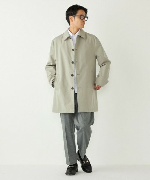 SHIPS / シップス ステンカラーコート | 《一部追加・新色予約》【一部WEB限定】SHIPS Colors:〈撥水・防風〉ステンカラー コート | 詳細27