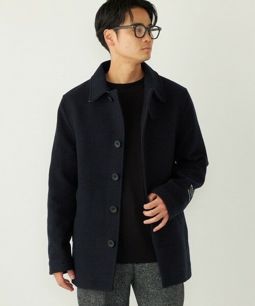 SHIPS / シップス その他アウター | SHIPS Colors:ホロウ ウール シングルピーコート | 詳細24