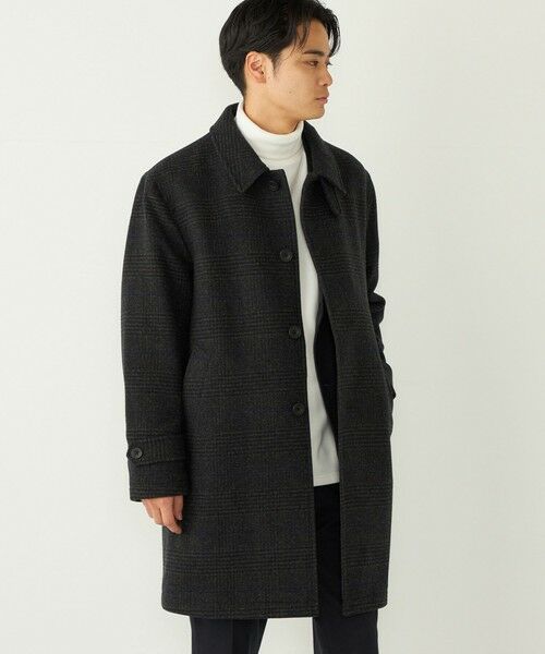 SHIPS / シップス その他アウター | SHIPS Colors:ホロウ ウール ステンカラーコート | 詳細4