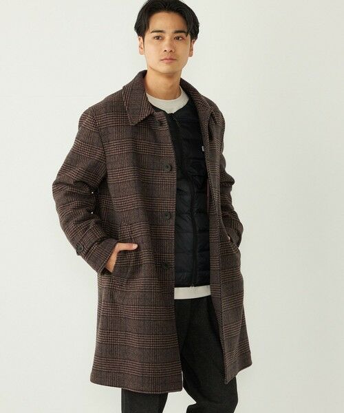 SHIPS / シップス その他アウター | SHIPS Colors:ホロウ ウール ステンカラーコート | 詳細21