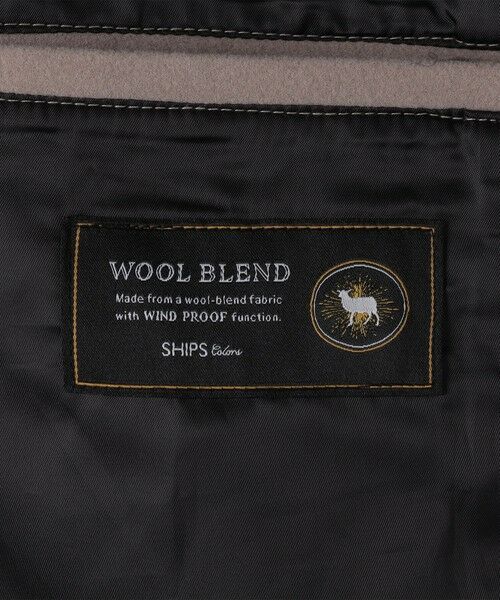 SHIPS / シップス その他アウター | SHIPS Colors:ウール ミックス スタジアム ブルゾン | 詳細9