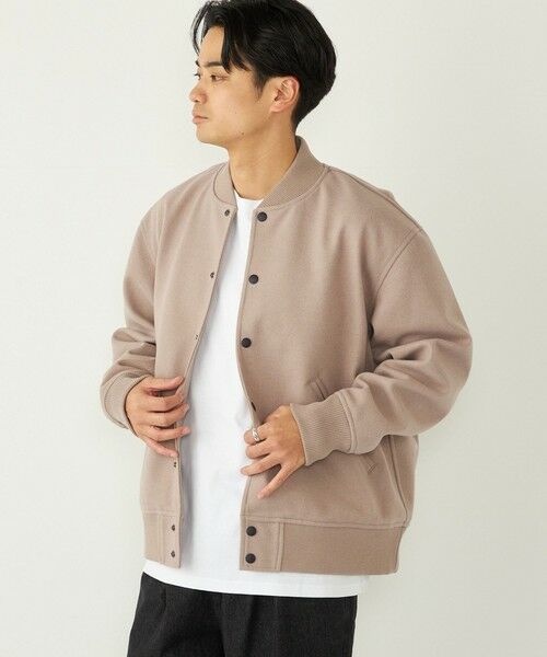 SHIPS / シップス その他アウター | SHIPS Colors:ウール ミックス スタジアム ブルゾン | 詳細14