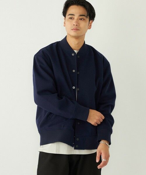 SHIPS / シップス その他アウター | SHIPS Colors:ウール ミックス スタジアム ブルゾン | 詳細24