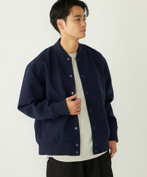 SHIPS / シップス その他アウター | SHIPS Colors:ウール ミックス スタジアム ブルゾン | 詳細25