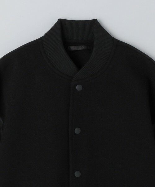 SHIPS / シップス その他アウター | SHIPS Colors:ウール ミックス スタジアム ブルゾン ブラック | 詳細5