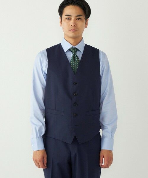 SHIPS / シップス ダウンジャケット・ベスト | SHIPS Colors:〈洗濯機可能〉T/W スーツ ベスト(セットアップ対応可能) | 詳細13