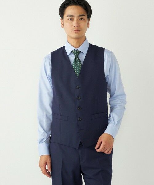 SHIPS / シップス ダウンジャケット・ベスト | SHIPS Colors:〈洗濯機可能〉T/W スーツ ベスト(セットアップ対応可能) | 詳細17